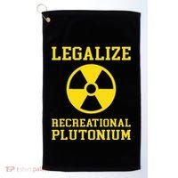 Legalize Recreational Plutonium Golf Towel thumb 0
