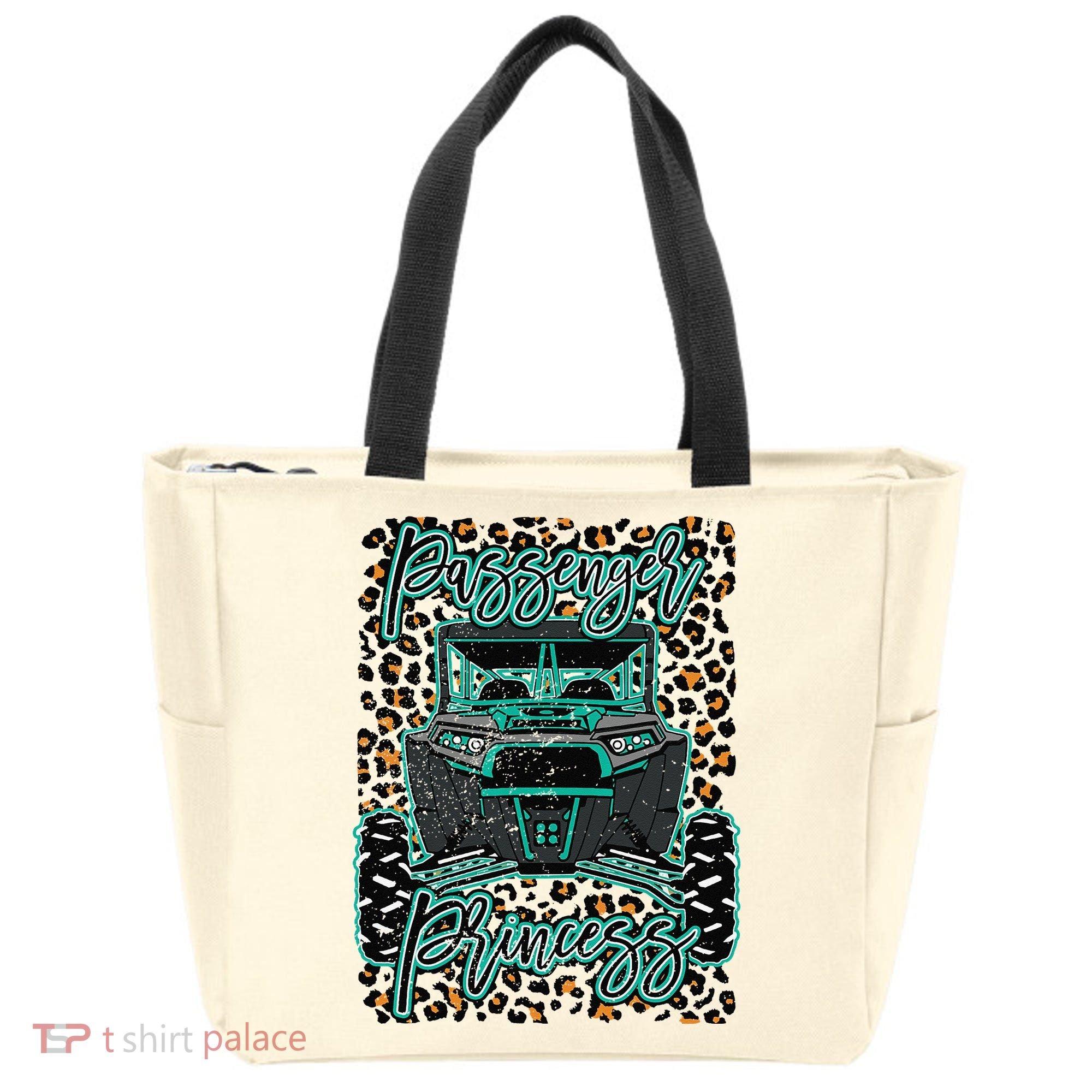 Leopard Rzr Passenger Princess Offroad Mud Up SXS Adventure  Tote Bag