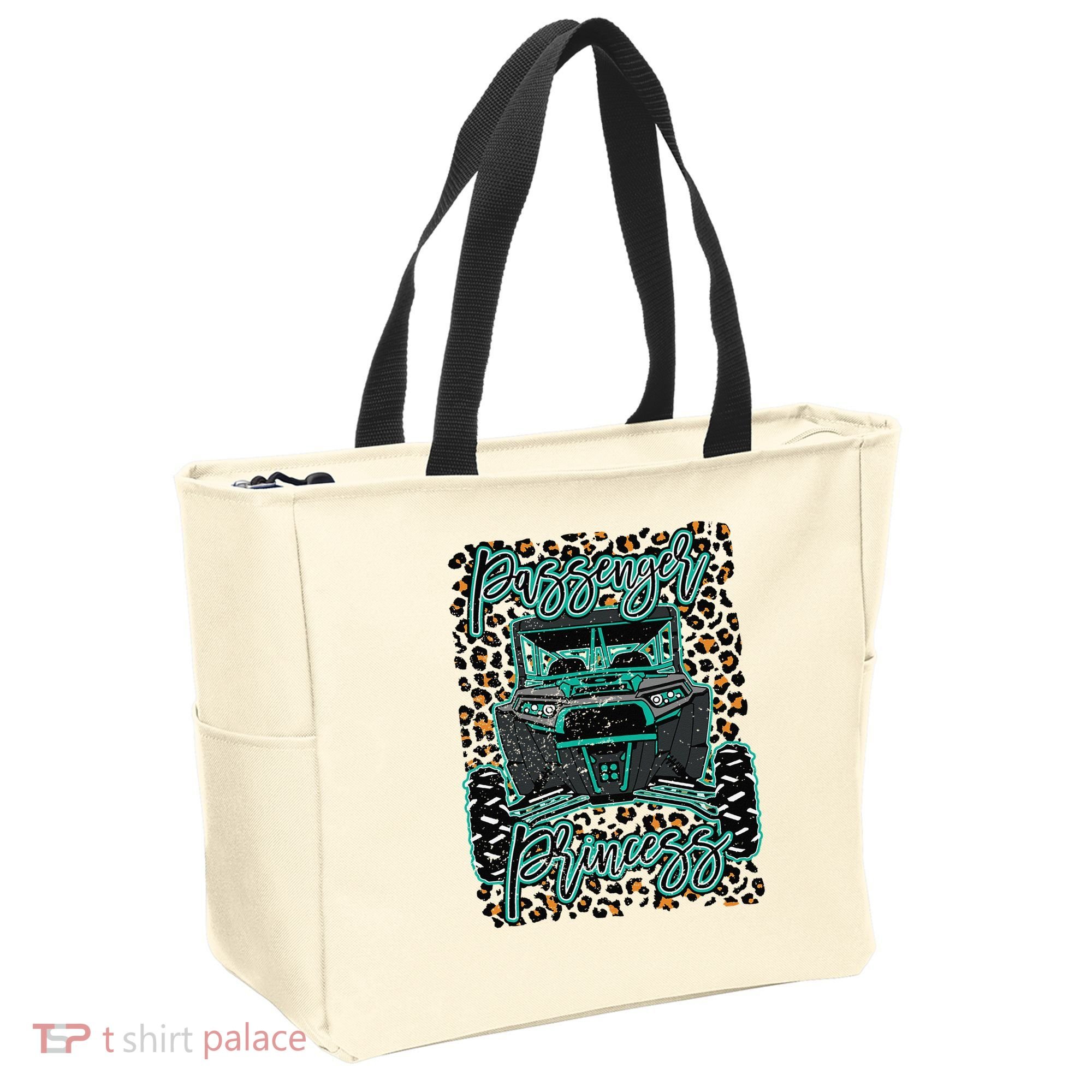 Leopard Rzr Passenger Princess Offroad Mud Up SXS Adventure  Tote Bag