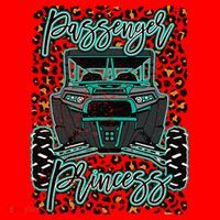 Leopard Rzr Passenger Princess Offroad Mud Up SXS Adventure  Santa Hat thumb 1