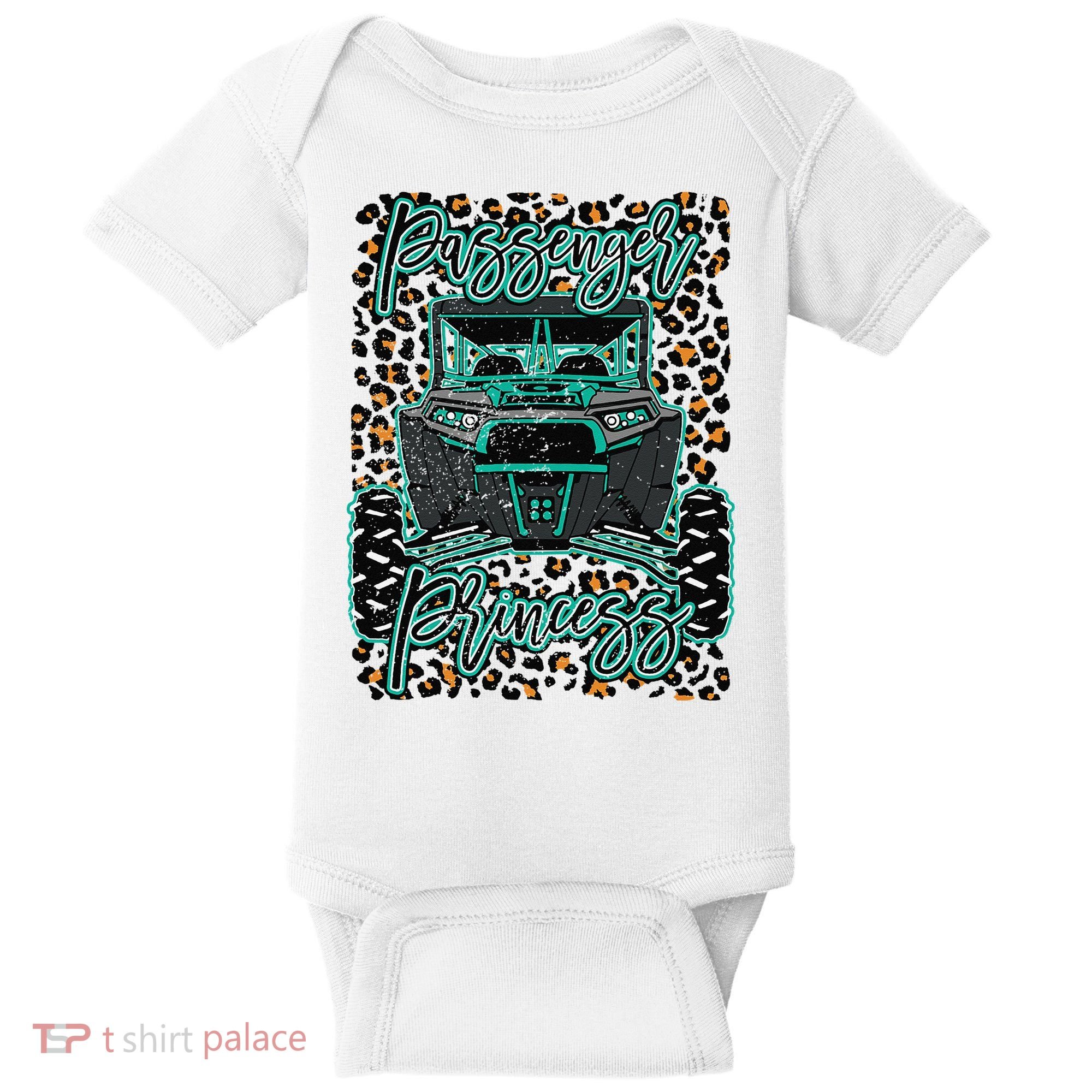 Leopard Rzr Passenger Princess Offroad Mud Up SXS Adventure  Baby Bodysuit