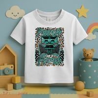 Leopard Rzr Passenger Princess Offroad Mud Up SXS Adventure  Toddler T-Shirt thumb 3