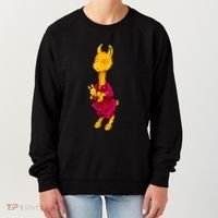 Llama Red Pajama Women's Sweatshirt thumb 0