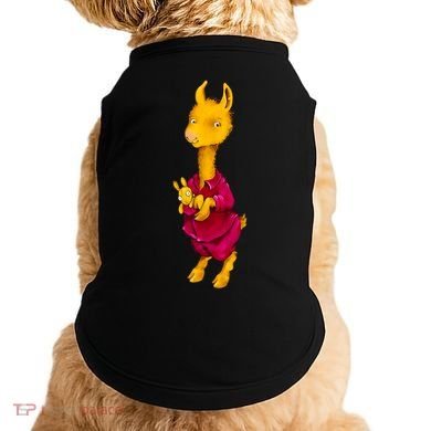 Llama Red Pajama Doggie Tank