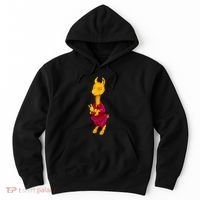 Llama Red Pajama Hoodie thumb 0