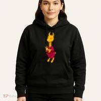 Llama Red Pajama Hoodie thumb 5