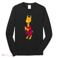Llama Red Pajama Long Sleeve Shirt thumb 0