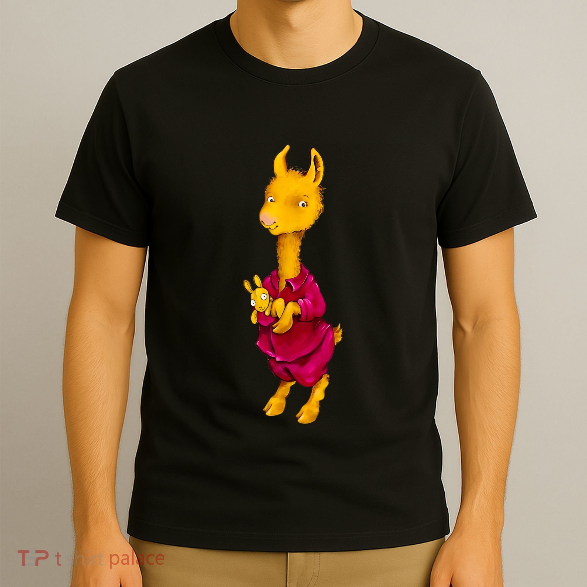 Llama Red Pajama T-Shirt