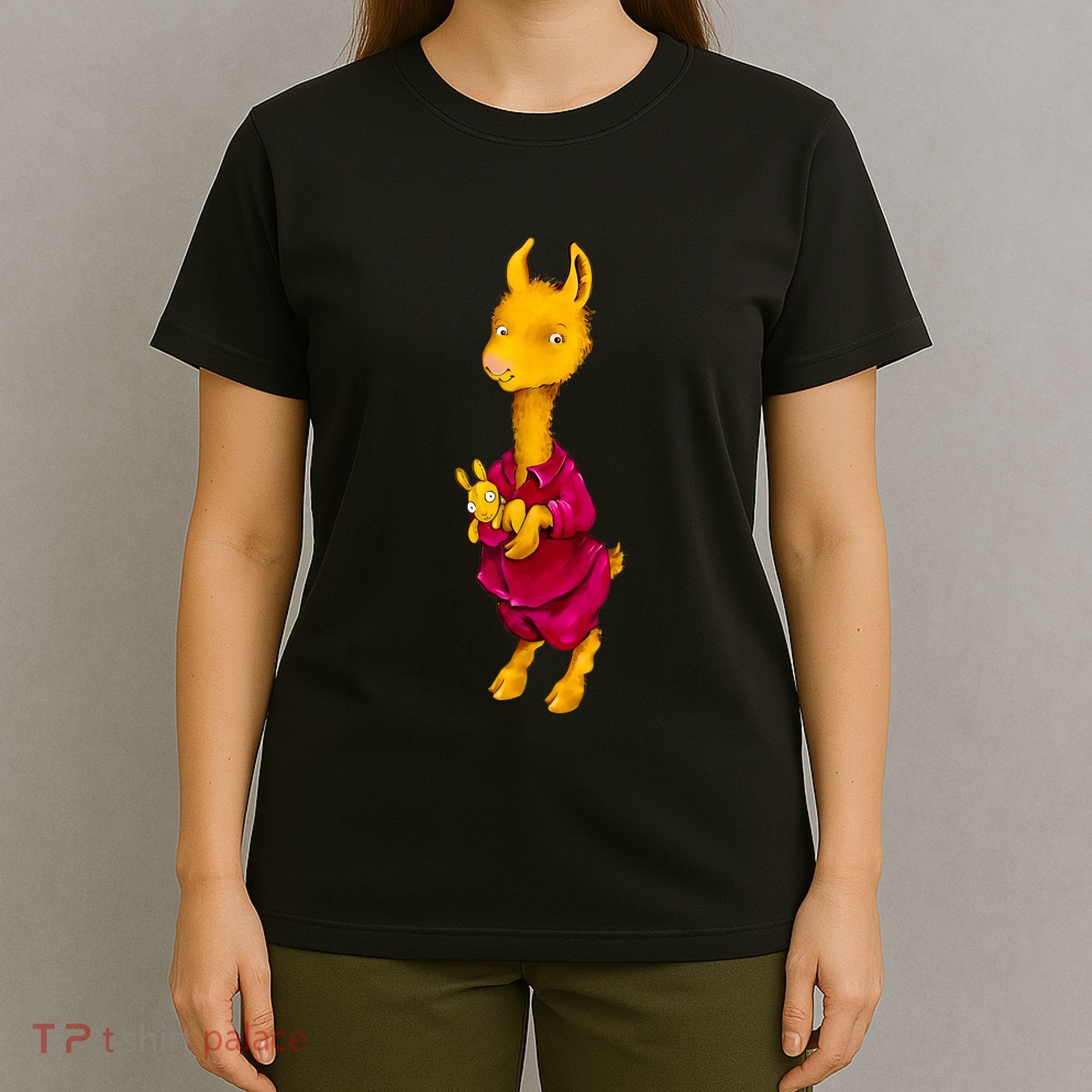 Llama Red Pajama T-Shirt