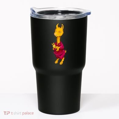 Llama Red Pajama Tumbler