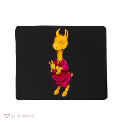 Llama Red Pajama Mousepad