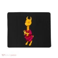 Llama Red Pajama Mousepad thumb 0