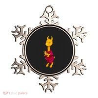 Llama Red Pajama Ornament thumb 0