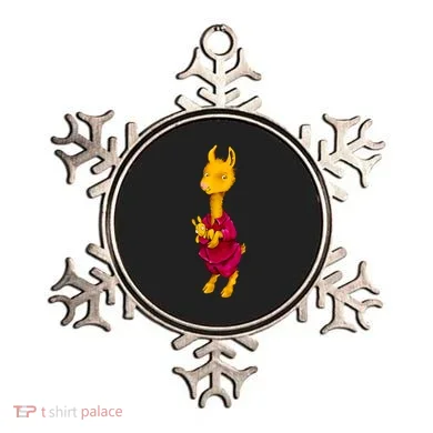 Llama Red Pajama Ornament