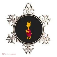 Llama Red Pajama Ornament thumb 0