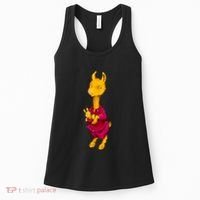 Llama Red Pajama Women's Tank Top thumb 0