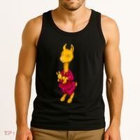 Llama Red Pajama Tank Top thumb 3