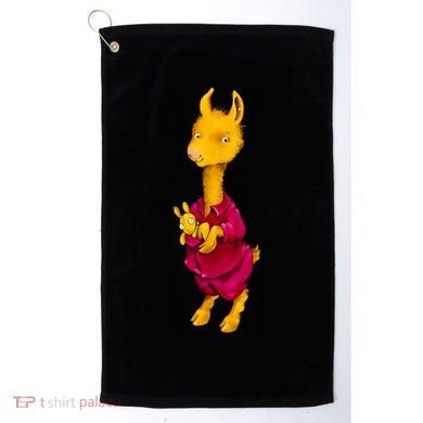 Llama Red Pajama Golf Towel