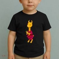 Llama Red Pajama Toddler T-Shirt thumb 2