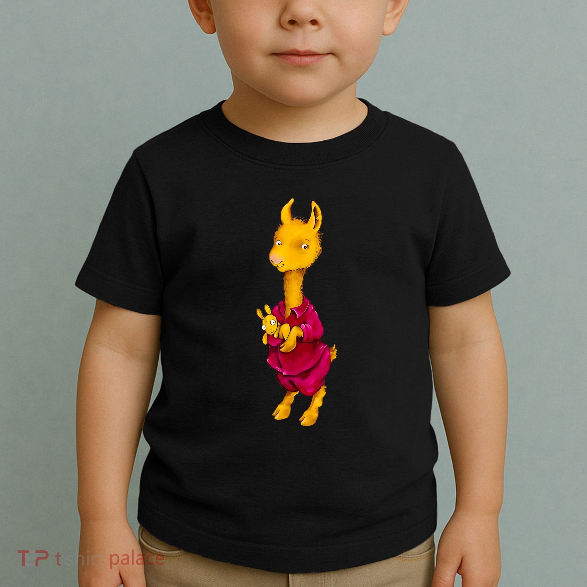 Llama Red Pajama Toddler T-Shirt