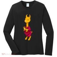 Llama Red Pajama Women's Long Sleeve Shirt thumb 0