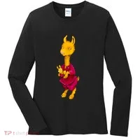 Llama Red Pajama Women's Long Sleeve Shirt thumb 0
