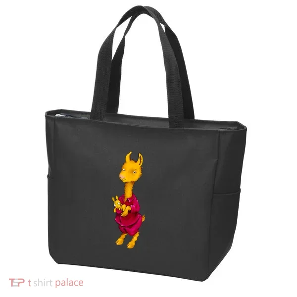 Llama Red Pajama Tote Bag