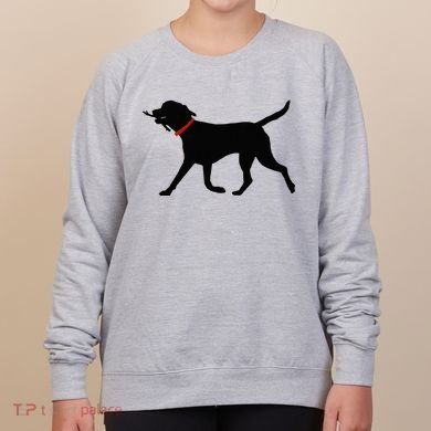 Labrador Retriever Play Fetch Black Lab Women's Sweatshirt