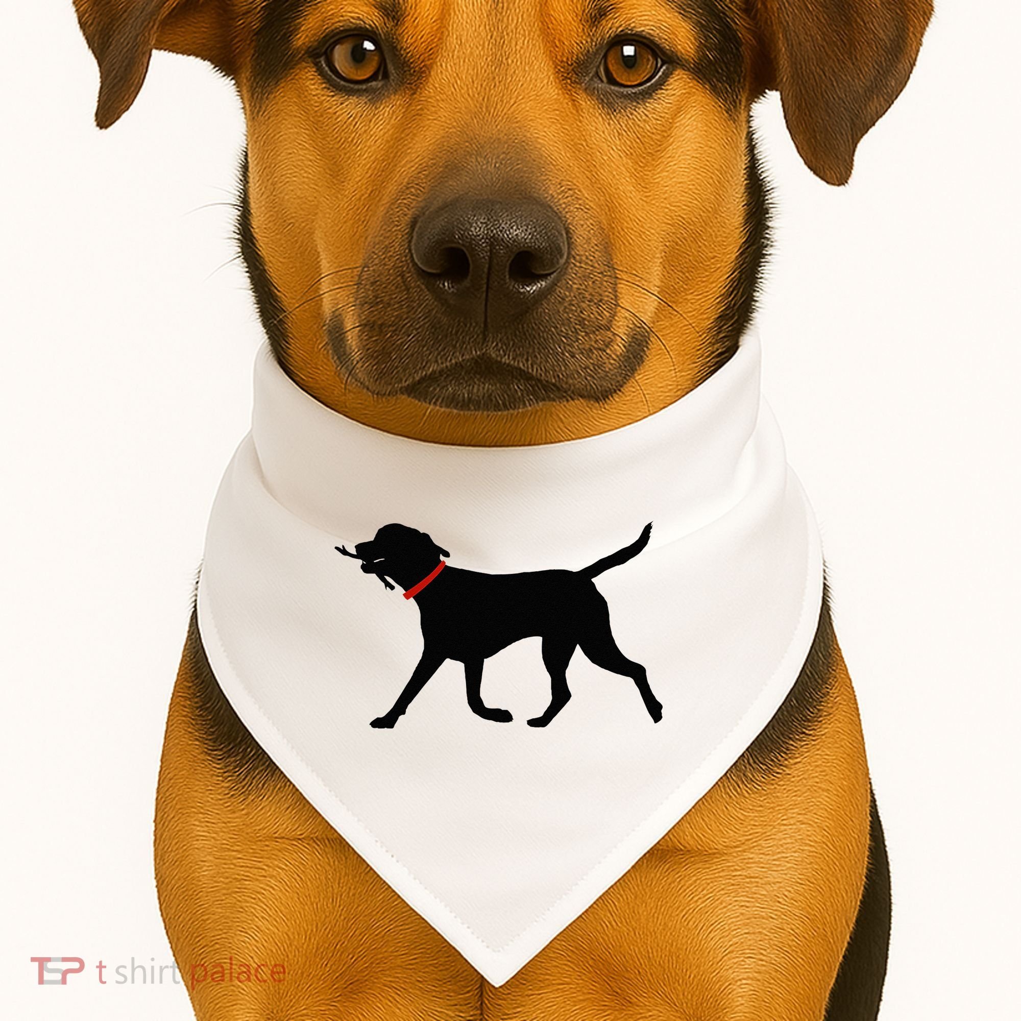 Labrador Retriever Play Fetch Black Lab USA-Made Doggie Bandana