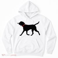 Labrador Retriever Play Fetch Black Lab Hoodie thumb 0