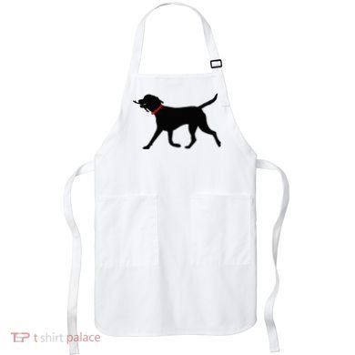 Labrador Retriever Play Fetch Black Lab Apron