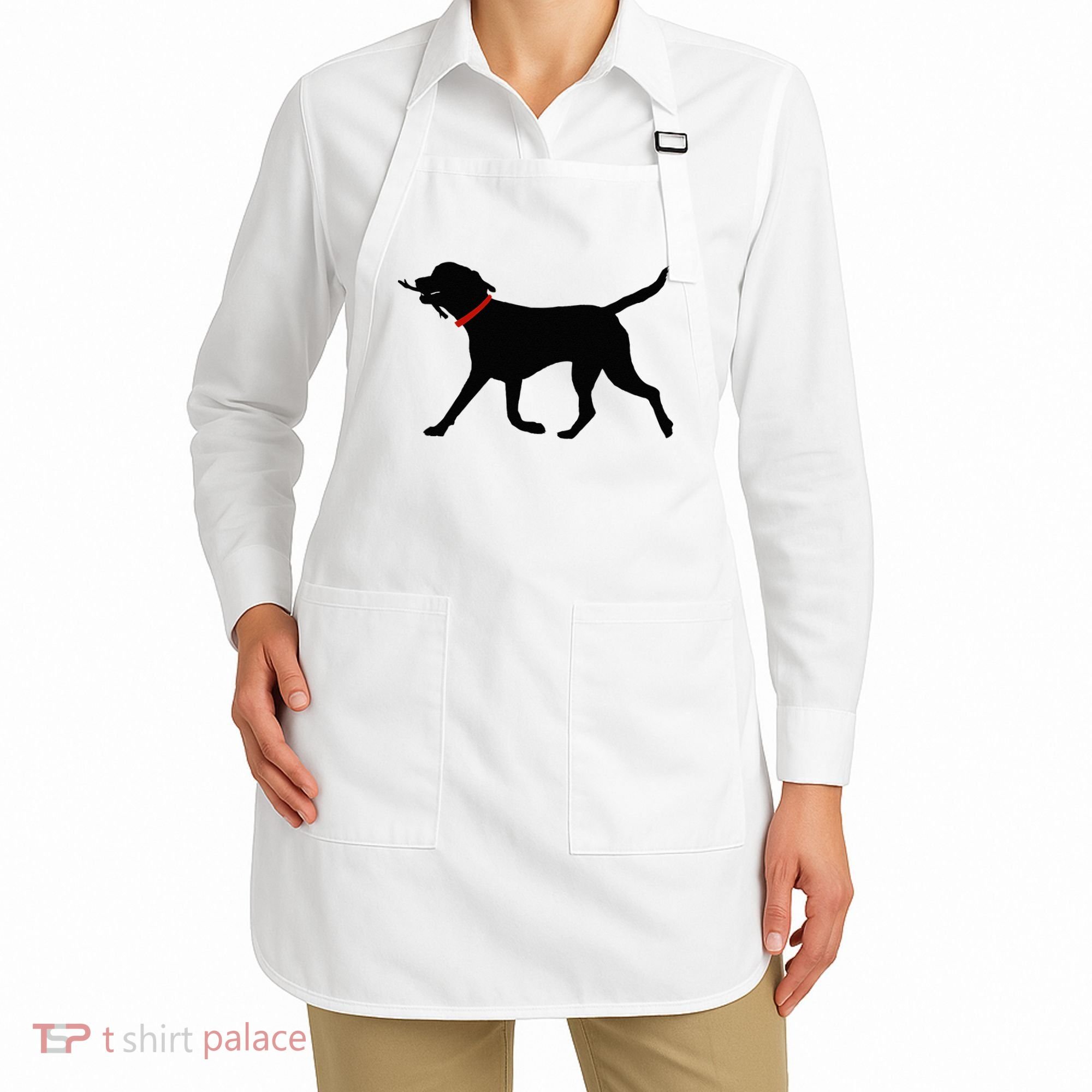 Labrador Retriever Play Fetch Black Lab Apron