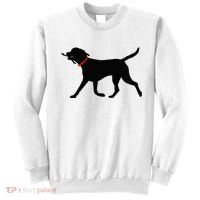 Labrador Retriever Play Fetch Black Lab Sweatshirt thumb 0
