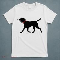 Labrador Retriever Play Fetch Black Lab T-Shirt thumb 5
