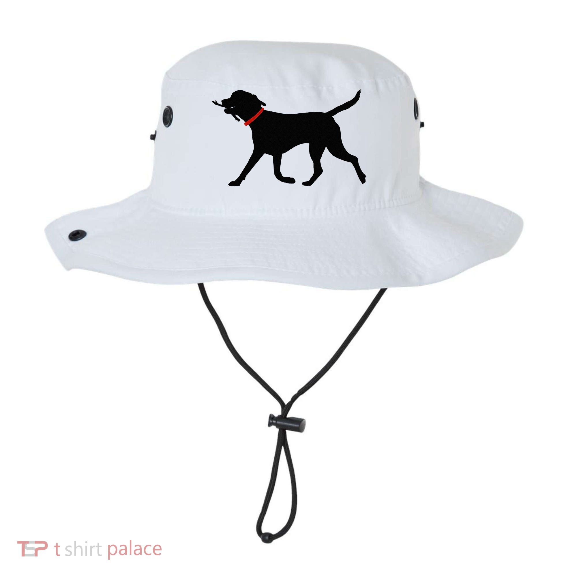Labrador Retriever Play Fetch Black Lab Bucket Hat