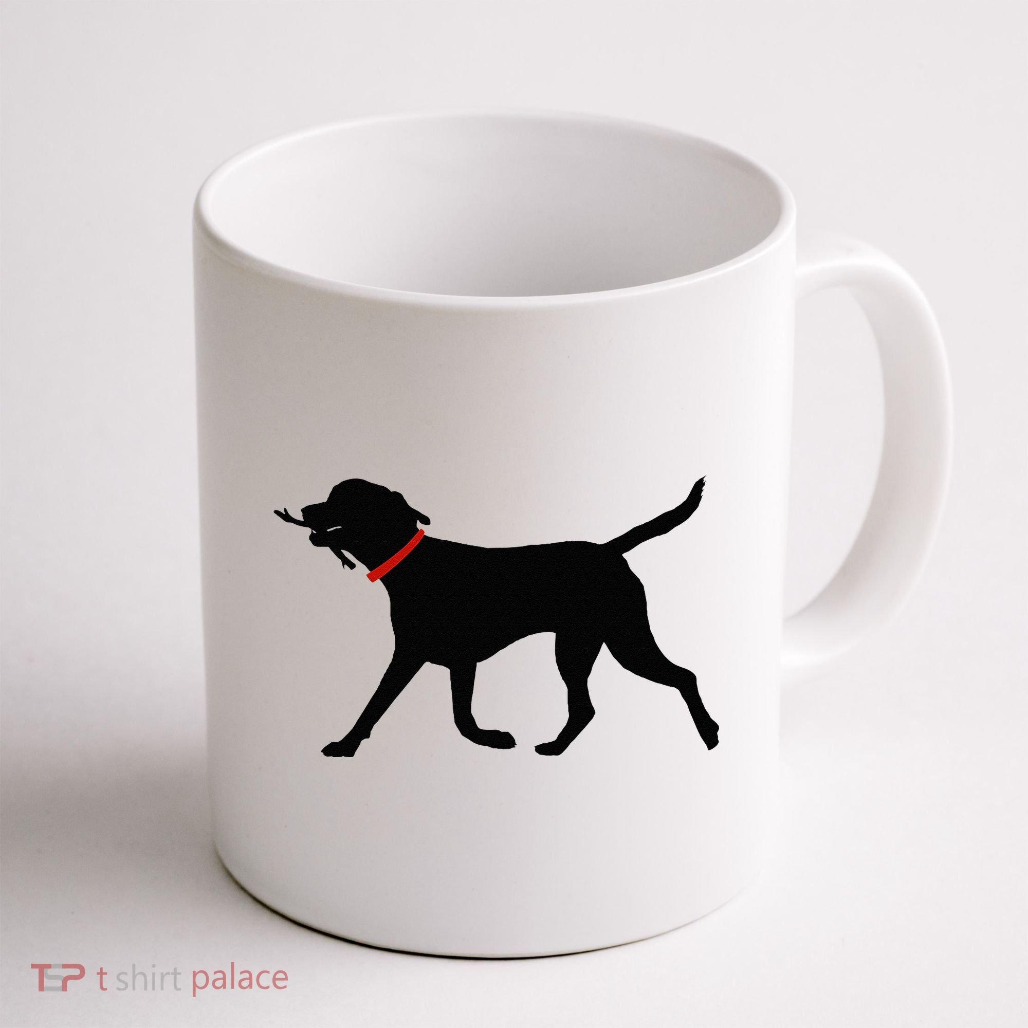 Labrador Retriever Play Fetch Black Lab Coffee Mug