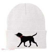 Labrador Retriever Play Fetch Black Lab Beanie thumb 0