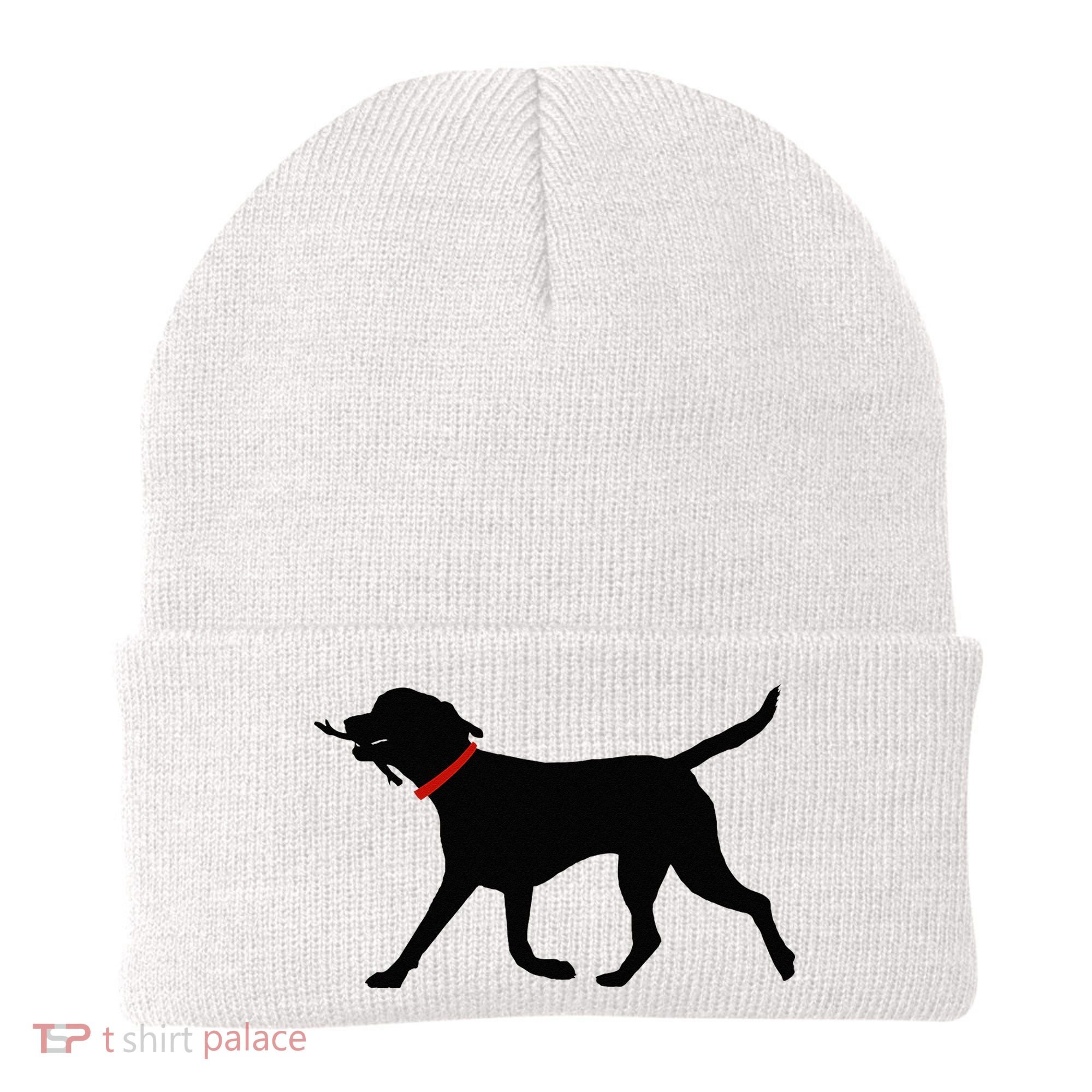Labrador Retriever Play Fetch Black Lab Beanie