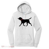 Labrador Retriever Play Fetch Black Lab Women's Hoodie thumb 0