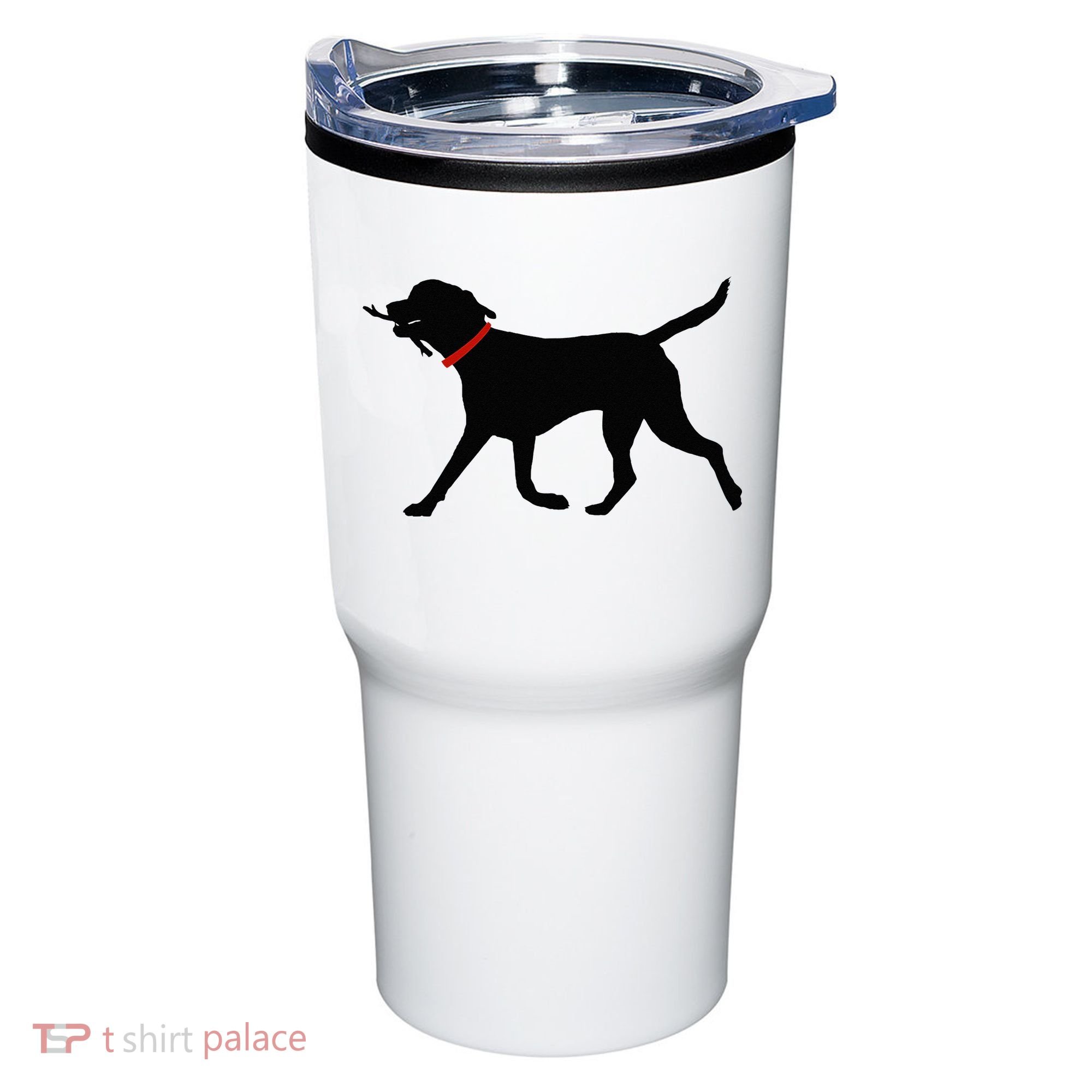 Labrador Retriever Play Fetch Black Lab Tumbler
