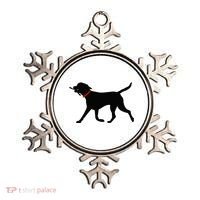 Labrador Retriever Play Fetch Black Lab Ornament thumb 0