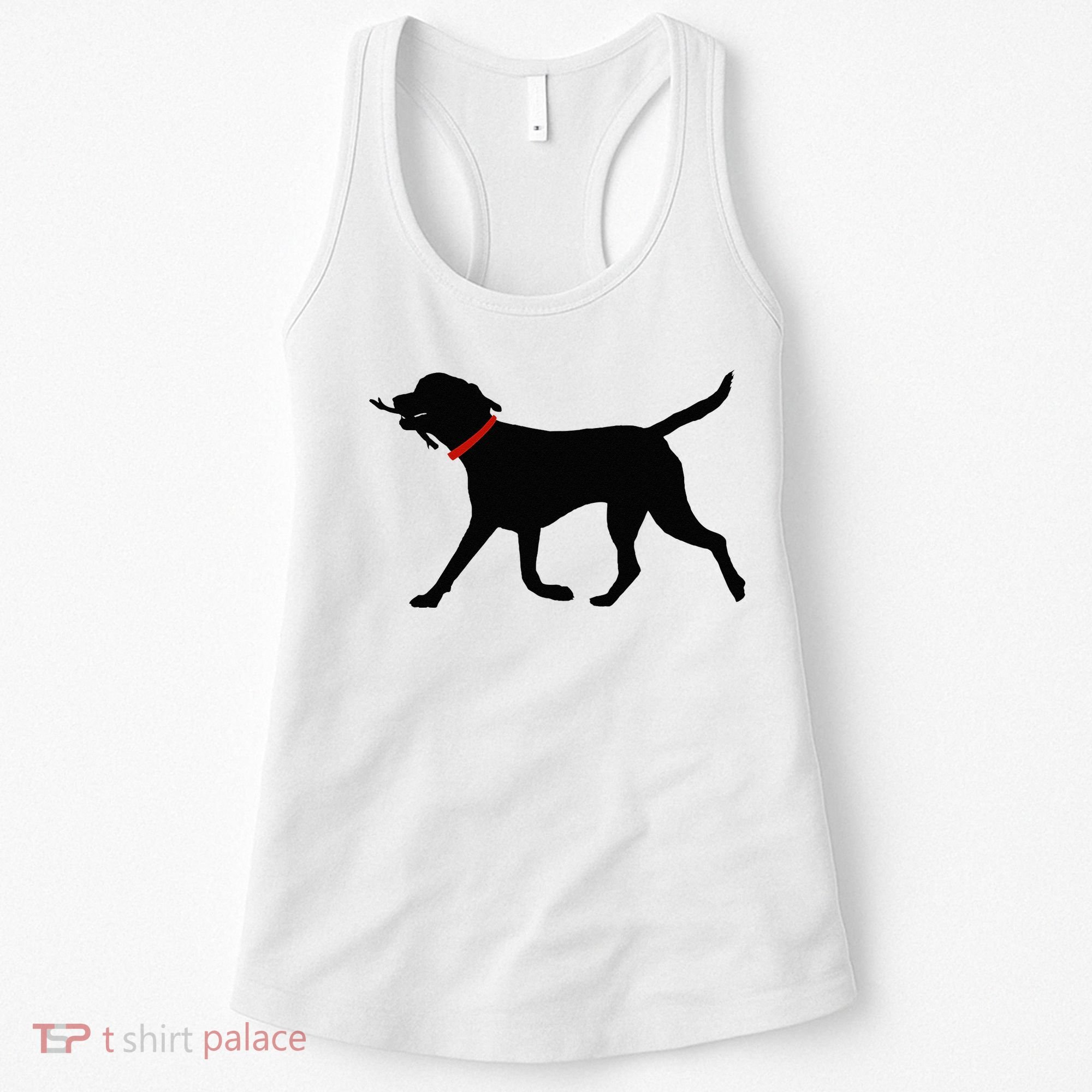 Labrador Retriever Play Fetch Black Lab Women's Tank Top