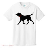 Labrador Retriever Play Fetch Black Lab Kids T-Shirt thumb 0