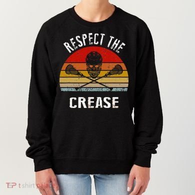 Lacrosse Retro Respect The Crease Women's Sweatshirt