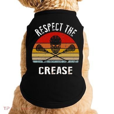 Lacrosse Retro Respect The Crease Doggie Tank