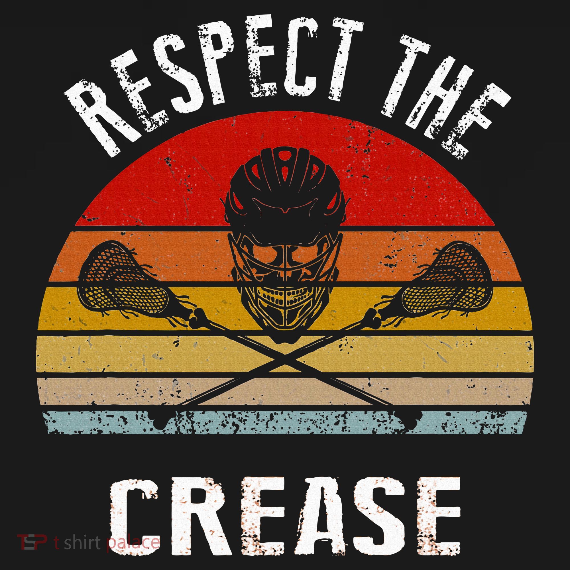 Lacrosse Retro Respect The Crease Pajama Set