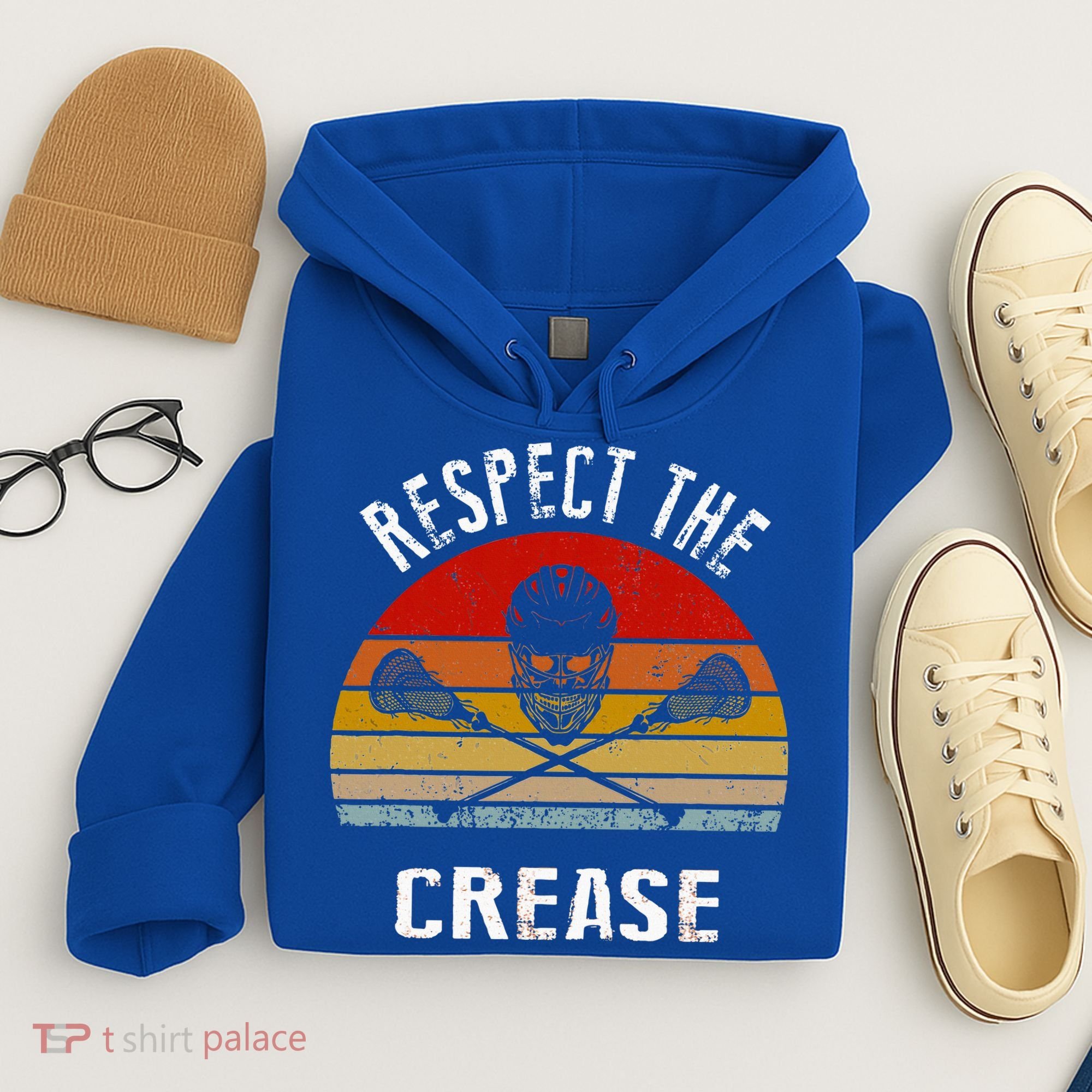 Lacrosse Retro Respect The Crease Hoodie