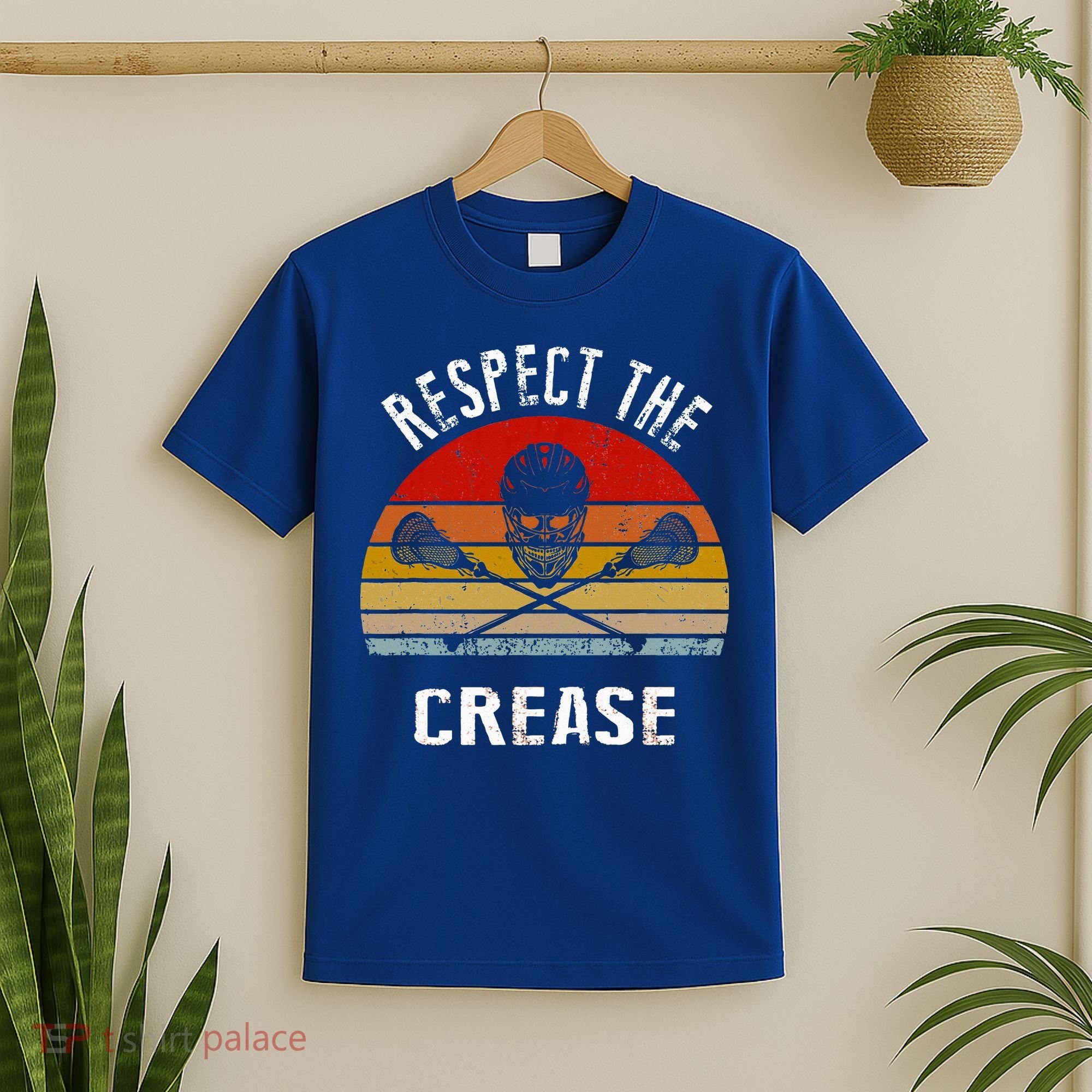 Lacrosse Retro Respect The Crease T-Shirt