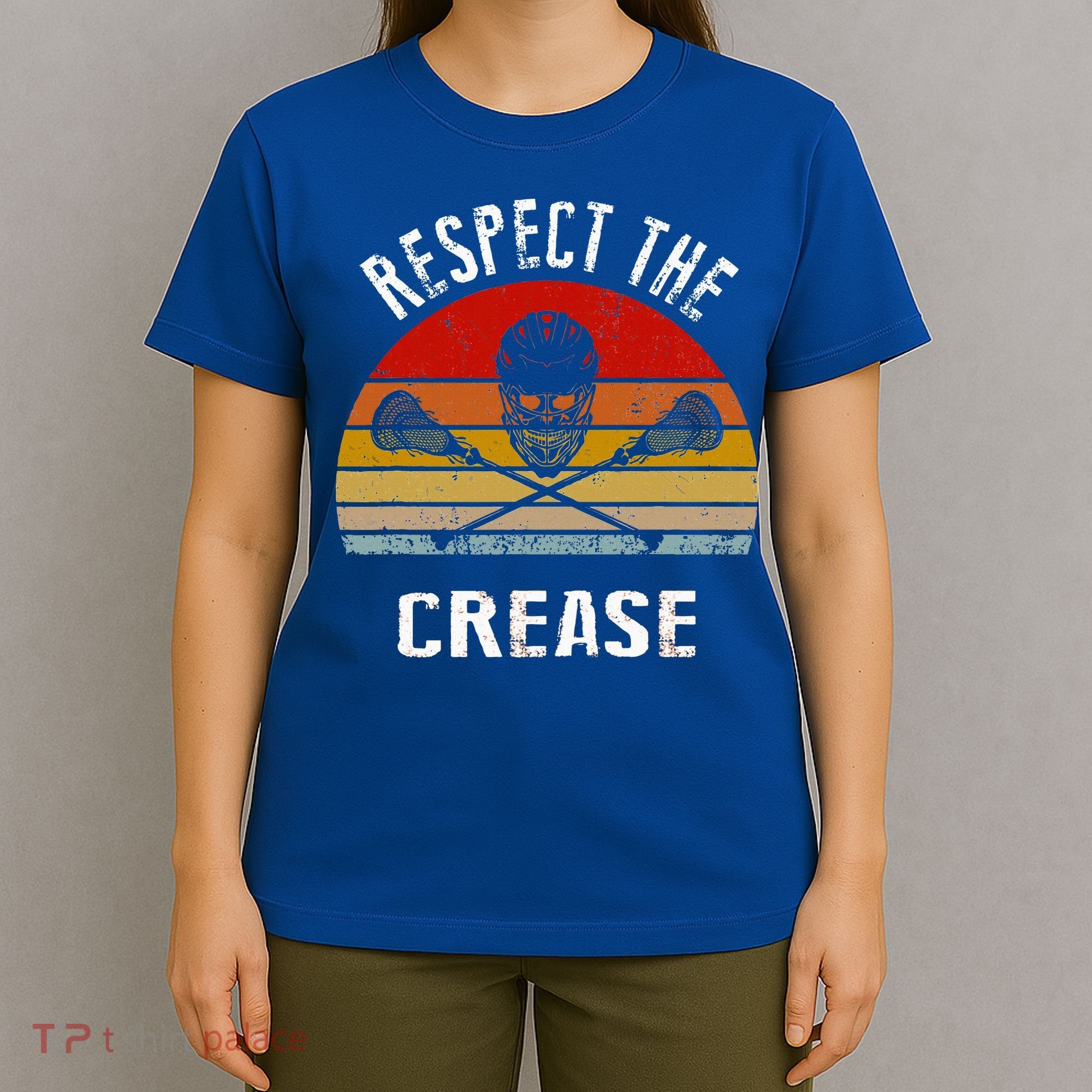 Lacrosse Retro Respect The Crease T-Shirt