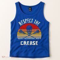 Lacrosse Retro Respect The Crease Tank Top thumb 2